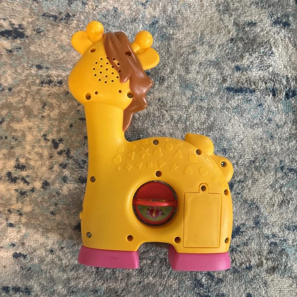 2012 Hasbro Playskool Learnimals Giraffe Count/Colors/Shapes Sound Light